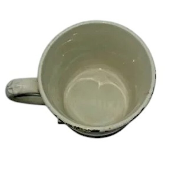 MCM Vintage Harker Pottery Semi Porcelain Shaving Mug - Picture 7 of 8